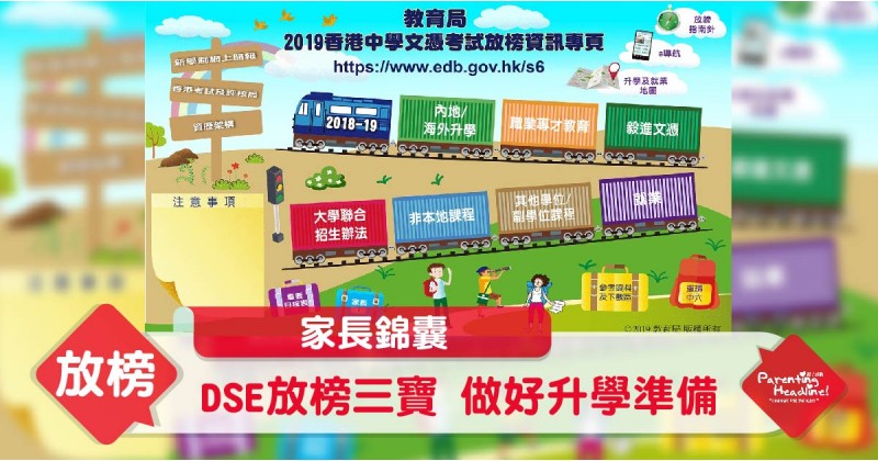 【家長錦囊】DSE放榜三寶 做好升學準備
